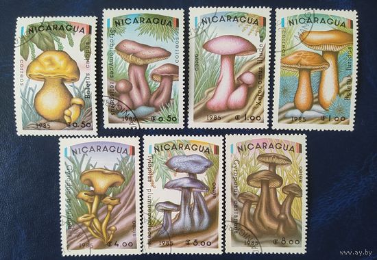 Никарагуа 1985 грибы.