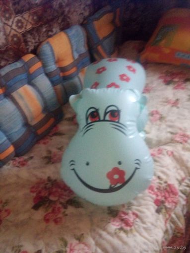 Надувная игрушка "Большой бегемот" БССР