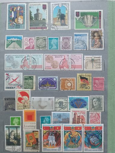 Марки. Сборный лот.