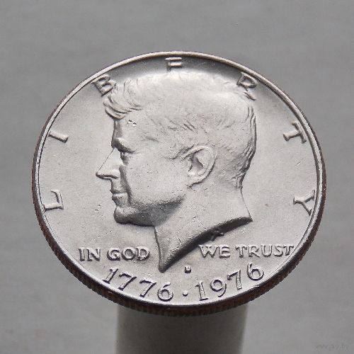 США 50 центов 1976 D 200 лет независимости США