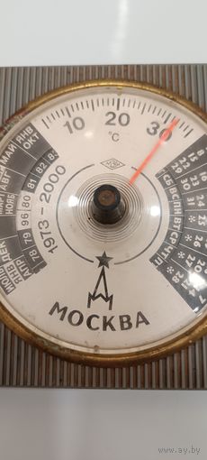 Термометр, календарь Москва