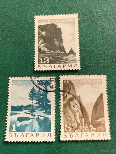 Болгария 1968. Природные заповедники Болгарии. Полная серия