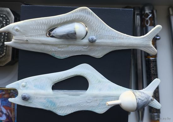 Леска оснащённая, рыболовная снасть СССР