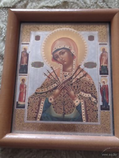 Икона Умягчение злых сердец 16/14