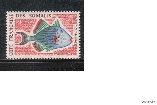 Французское Сомали-1959,(Мих.328) ** , Фауна, Рыбы