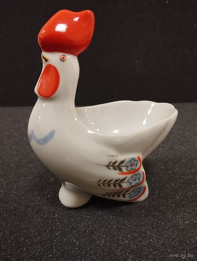 Солонка статуэтка Петушок, Полонное. СССР