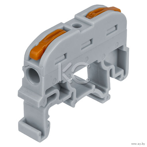 Строит-монт. клемма проходная на DIN-рейку СМК-211
