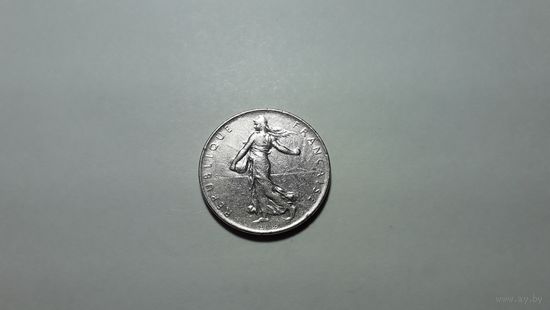 1 франк 1977 г. Пятая Французская Республика. Внимательно читайте объявление.