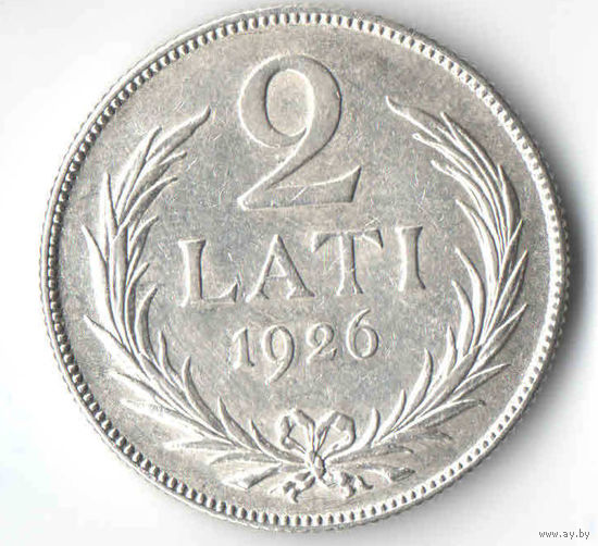 Латвия 2 лата 1926 Предложи свою цену!