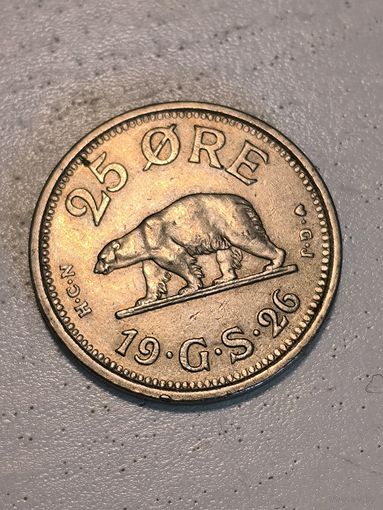 1926 Greenland 25 ore