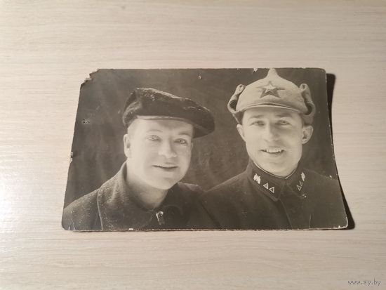 Фото военнослужащего 1930-е года, размер 14*9 см.
