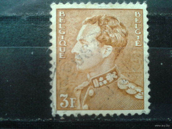 Бельгия 1951 Король Леопольд 3  3 франка