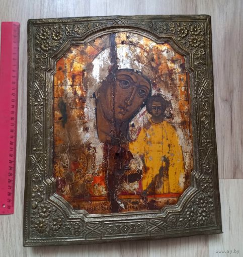 Икона старинная.Размер 35х30 см