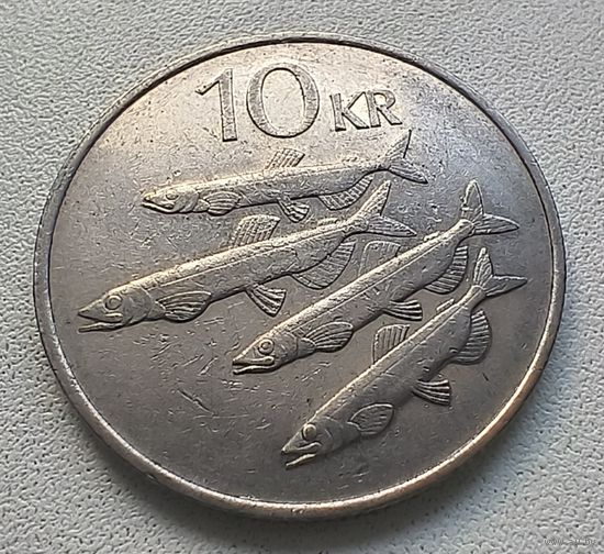 Исландия 10 крон, 1984  2-3-26