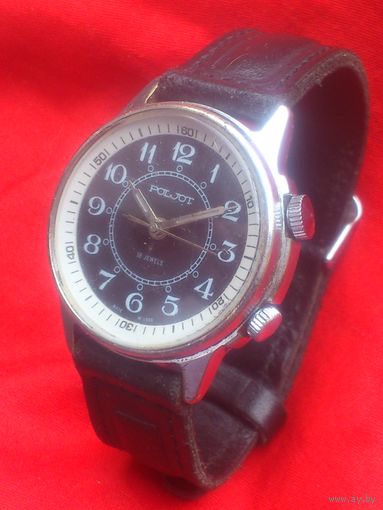 Часы ПОЛЕТ 2612 СИГНАЛ с БУДИЛЬНИКОМ из СССР 1980-х