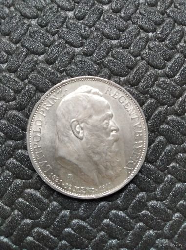 Германия 3 марки бавария 1911г.