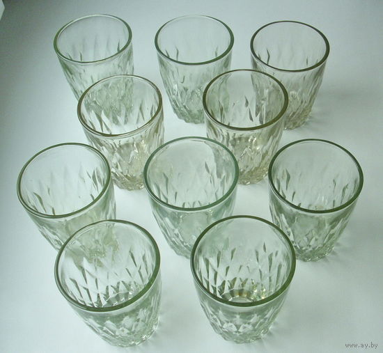 Стаканы СССР ( 10 шт.) Лот 14.