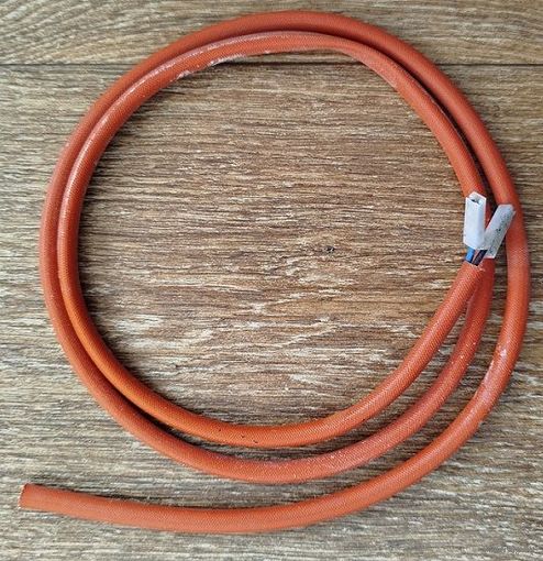 Кембрик жаростойкий с проводом. 115 см.