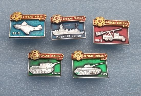 Значки. Оружие победы.