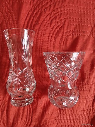 Ваза миниатюрная хрусталь СССР