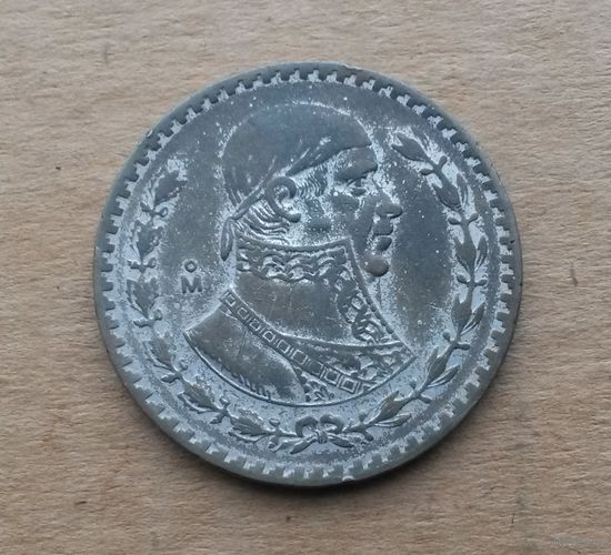 Мексика, 1 песо 1959, биллон (серебро 0.100)