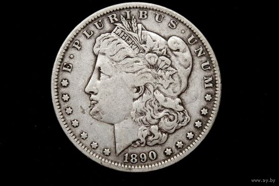 1 доллар 1890 г. США, Бенджамин Гаррисон