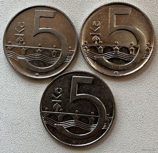 5 крон 2006, 2013,1993