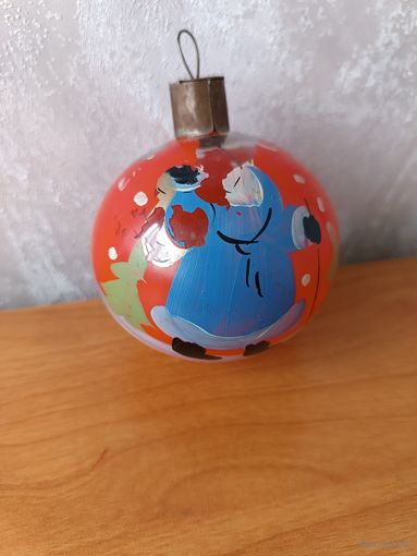 Елочная игрушка  Дед Мороз -СССР 40 - е годы
