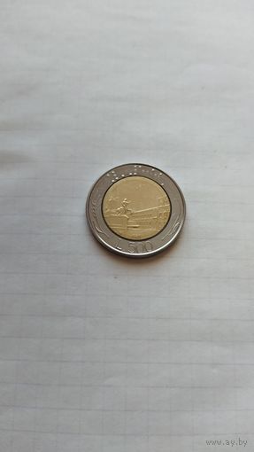 500 лир 1985 г. Италия