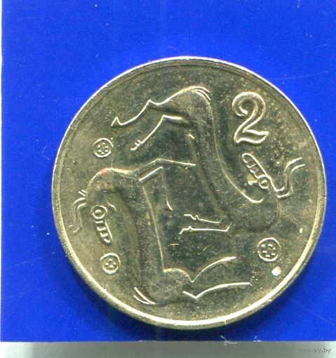 Кипр 2 цента 1994