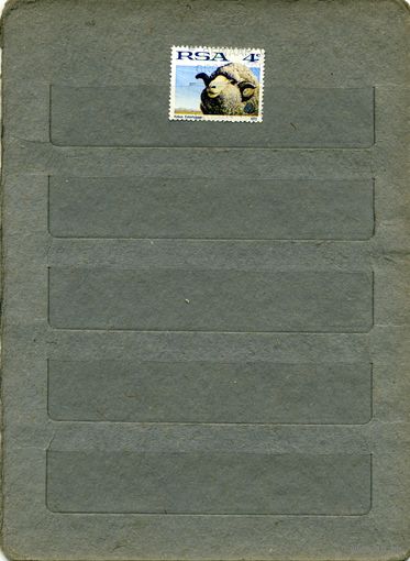 ЮАР, 1972 фауна, 1м