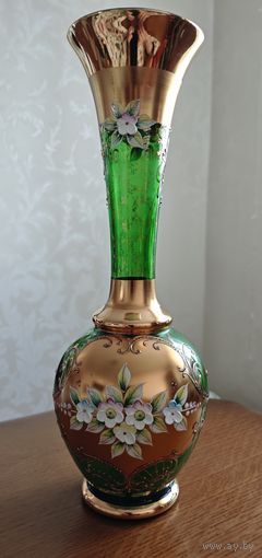 Ваза Богемия (Богемское стекло)