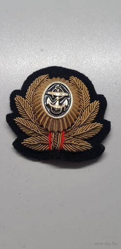 Кокарда мичман ВМФ Россия канитель*
