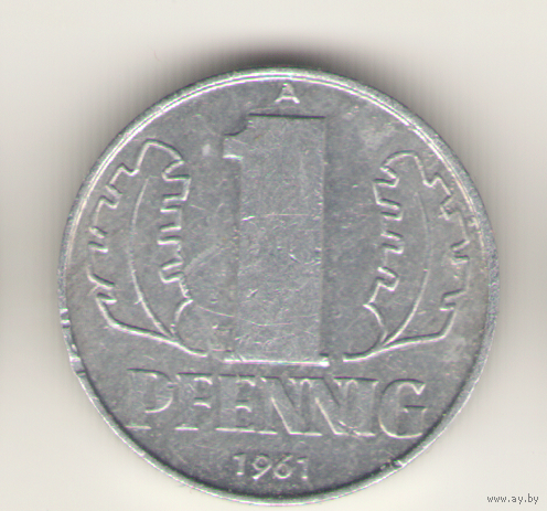 1 пфенниг 1961 (А) г.