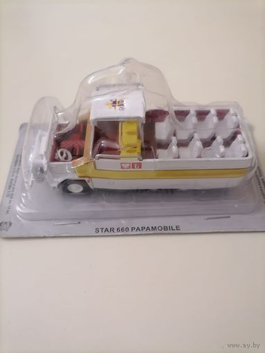 МОДЕЛЬ АВТОМОБИЛЯ - DE AGOSTINI (ПОЛЬСКАЯ ВЕРСИЯ ) - STAR 660