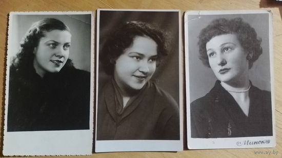 Лот три фото СССР в коллекцию