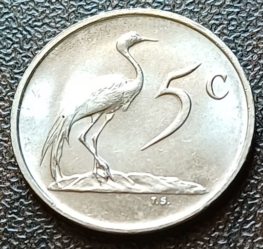 ЮАР 5 центов, 1986    ( 1-4-5 )