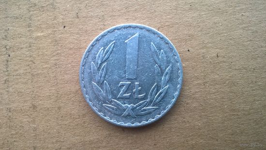 Польша 1 злотый, 1974г. (U-)