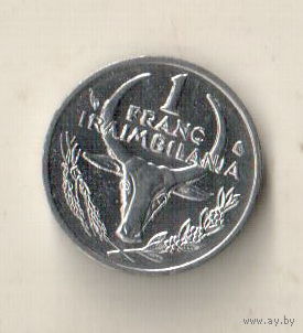 Мадагаскар 1 франк 2002