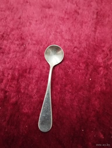Ложечка для соли, Европа. Серебро 925-я проба. N1