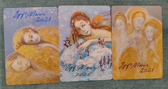 Календарики карманные Эстония