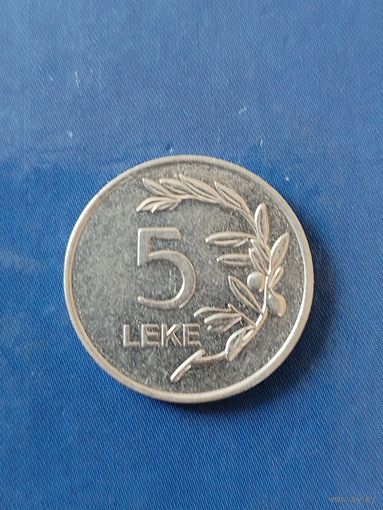 Албания 5 леков 2014