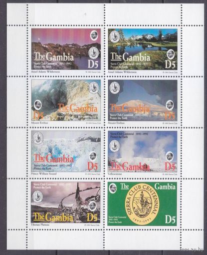 1994 Гамбия 1858-1865KL  Пейзаж - Sierra Club 20,00 евро