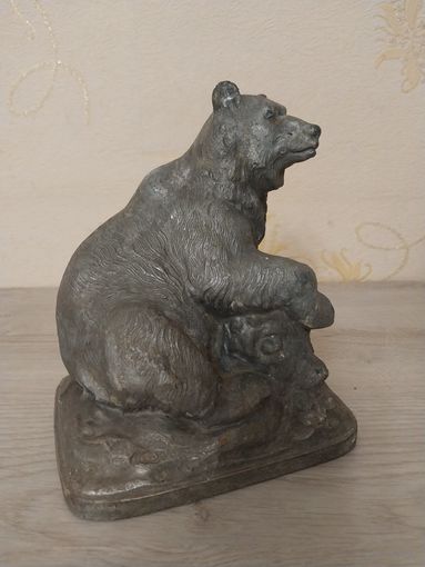 Статуэтка Медведь ЛЗМ. С РУБЛЯ.