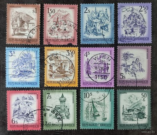 Марки Австрии 15 стандарт