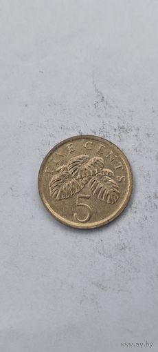 Сингапур 5 цент 1988