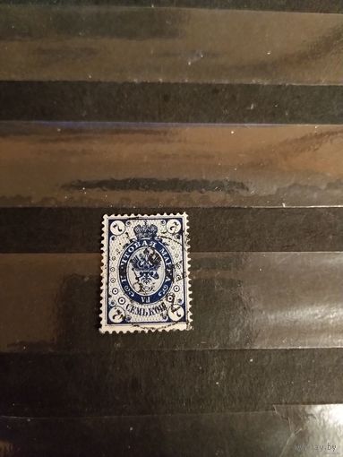 1891 Россия Великое княжество Финляндское герб мих39 (1-1)