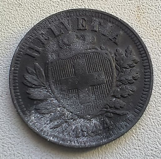 Швейцария 2 раппена, 1944  3-13-50
