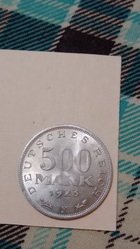 Германия 500 марок 1923 F