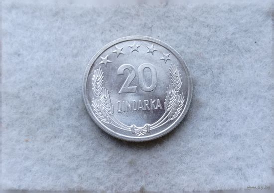Werty71 Албания 20 киндарок 1969  25 лет Освобождению киндарка